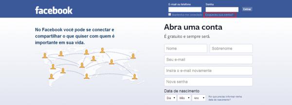 Roubaram o meu Facebook - Passo 1
