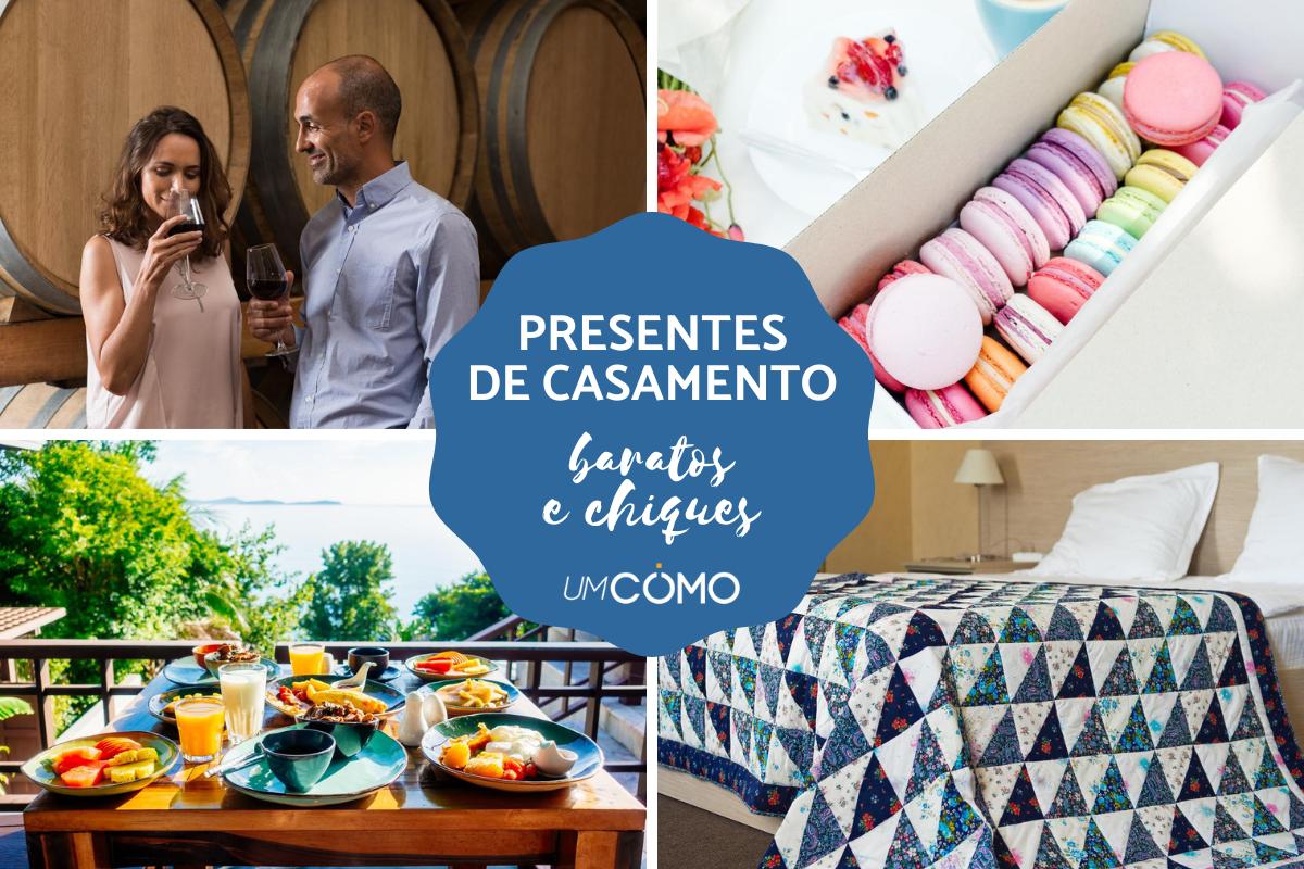 Presentes de casamento barato e chique: ideias para todos os gostos
