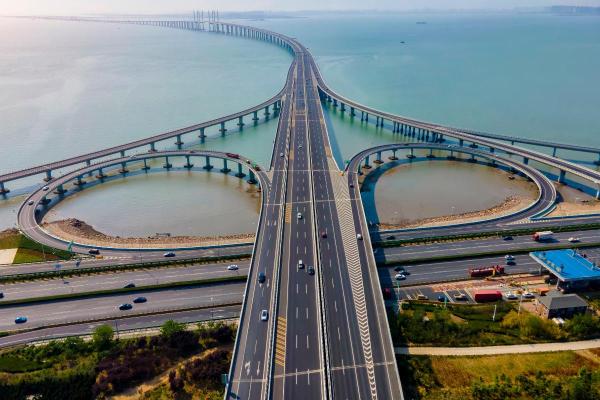 Maiores pontes do mundo - Ponte Qingdao Haiwan - China