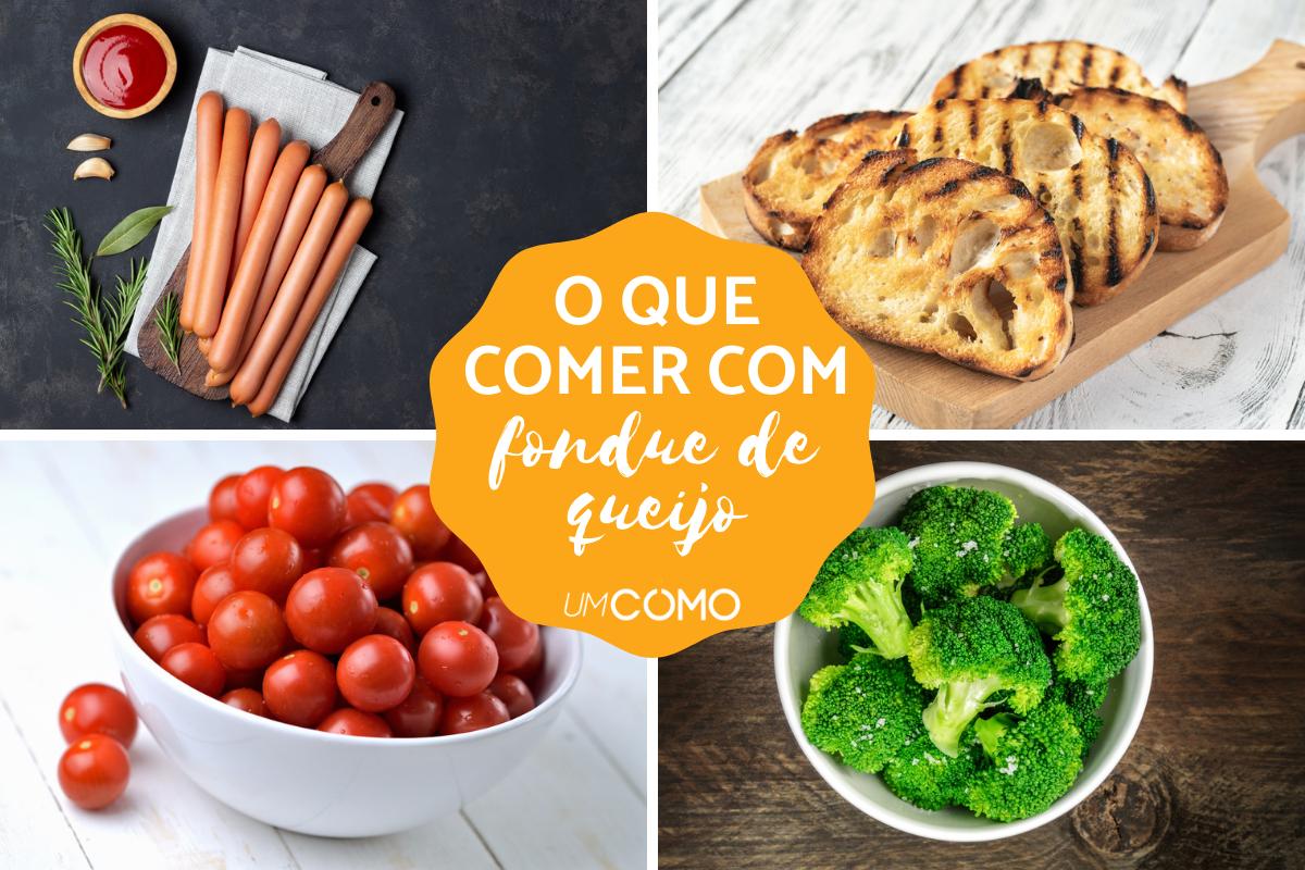 O que comer com fondue de queijo