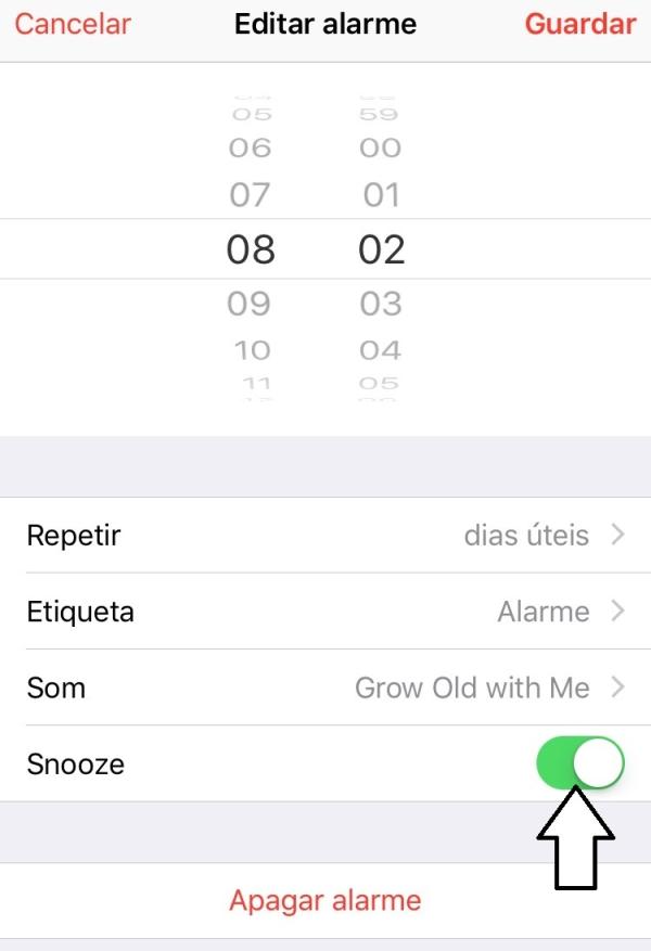 Como configurar soneca no iPhone - Configurando a soneca