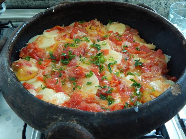 Como fazer bacalhoada - Passo 3