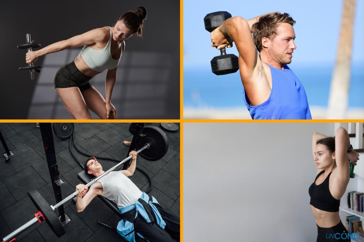 Exercícios para tríceps: com pesinhos para fazer em casa