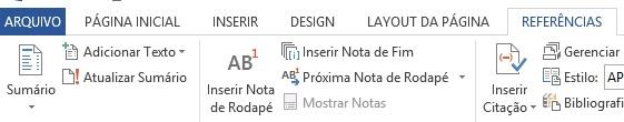 Como inserir índice no Word - Passo 4