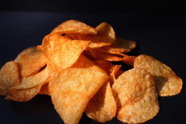 Como fazer batata doce no microondas - Chips de batata no microondas
