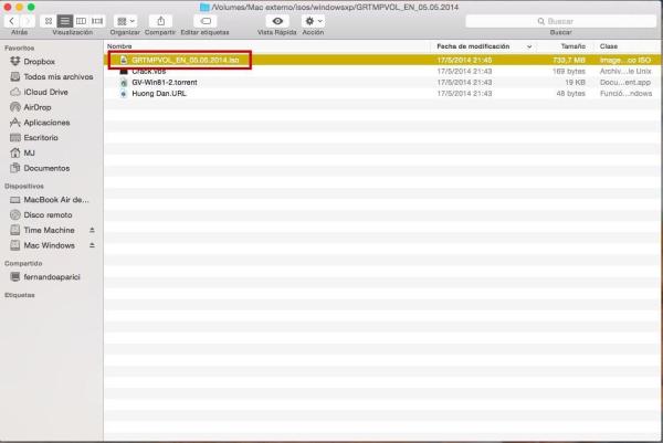 Como abrir um arquivo ISO no Mac - Passo 1