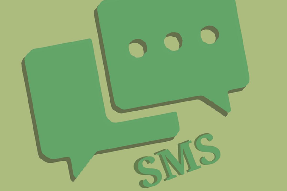 Não consigo enviar SMS, o que fazer?