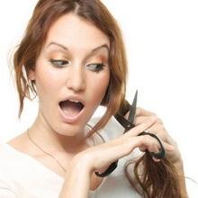 Como cortar o cabelo sozinha