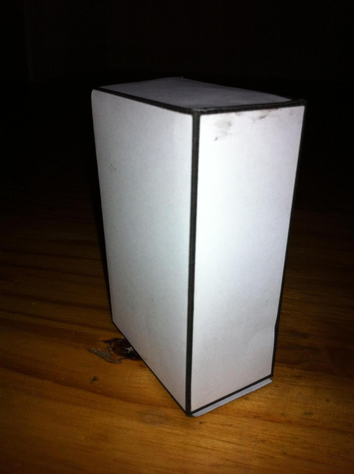 Como fazer um prisma com base retangular