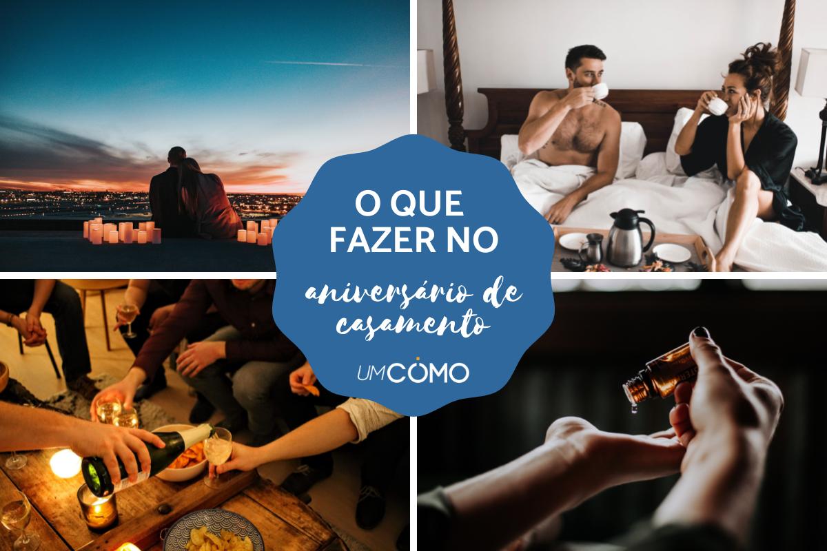 Ideias para comemorar aniversário de casamento