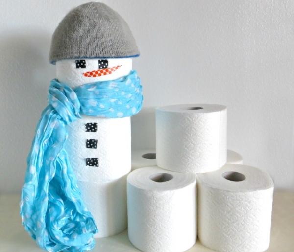 Como decorar o banheiro para o Natal - Passo 6
