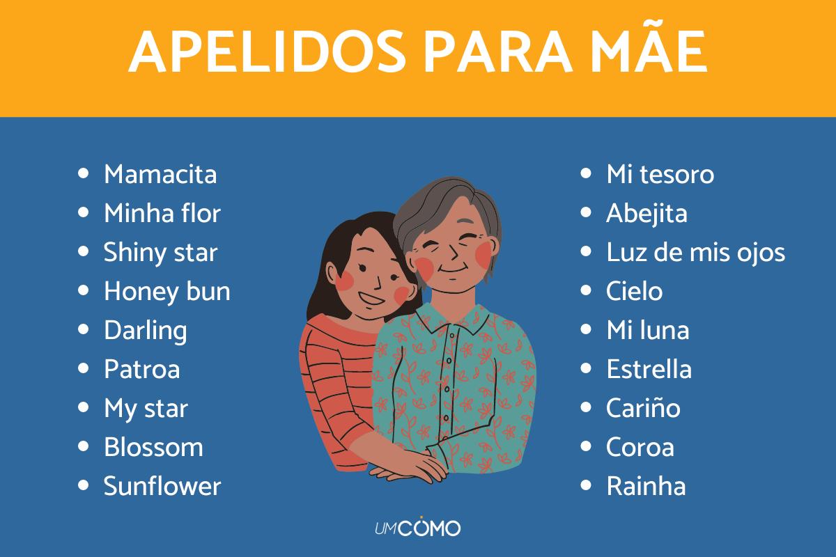 Apelidos para mãe