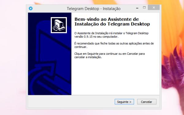 Como usar o Telegram no pc - Passo 2