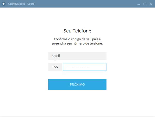 Como usar o Telegram no pc - Passo 3