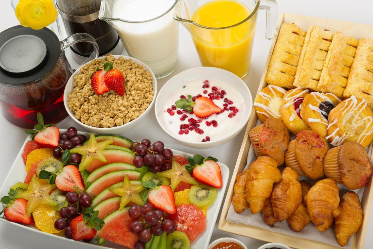 O que é café da manhã continental