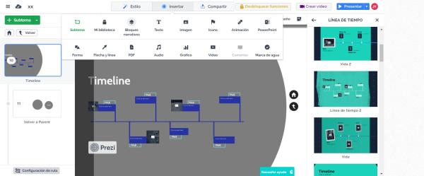 Como fazer uma linha do tempo - Como fazer uma linha do tempo no Prezi