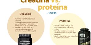 Diferença entre creatina e proteína: qual escolher?