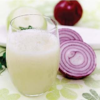 Como fazer suco de cebola