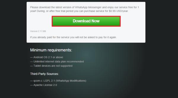 Como instalar o Whatsapp no tablet Android - Passo 1