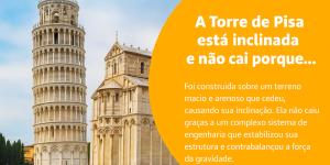 Por que a Torre de Pisa é torta?