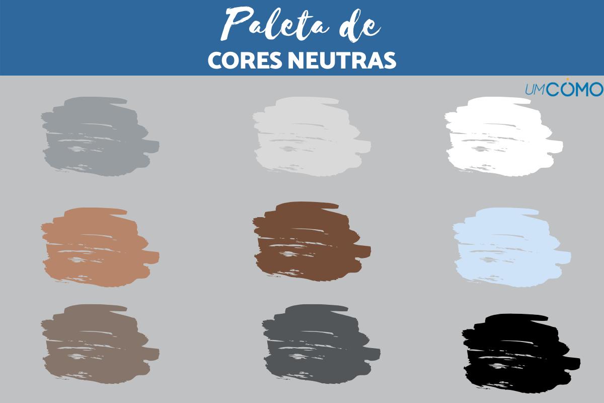 Quais são as cores neutras?