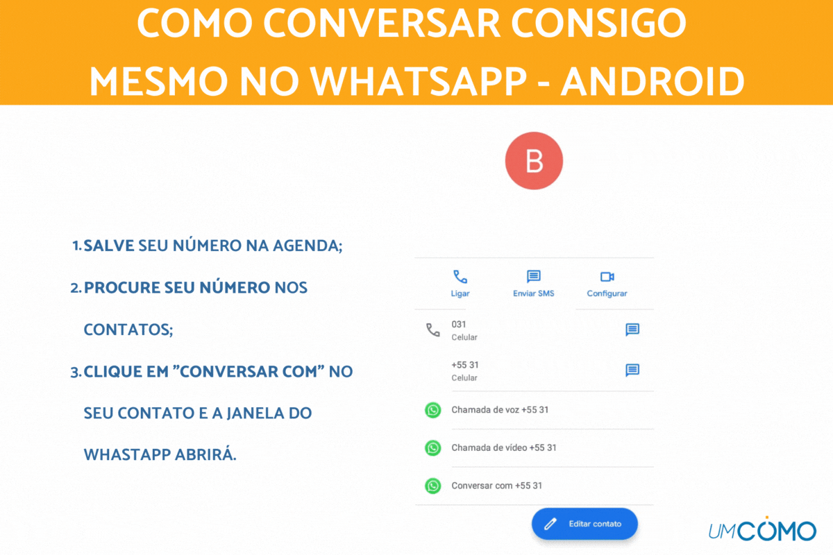 Como criar um grupo no WhatsApp só comigo - Como falar comigo mesmo no WhatsApp