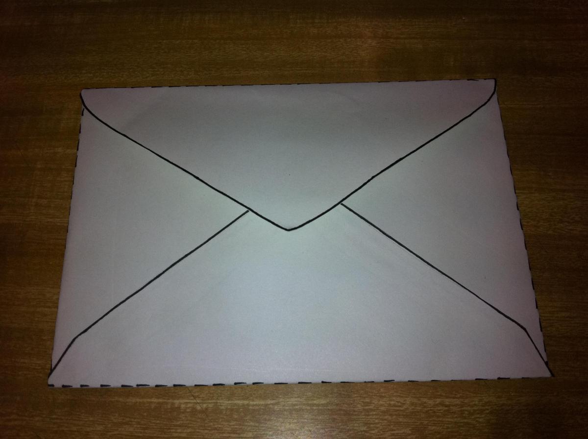 Como fazer um envelope de papel