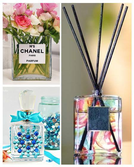 Como reutilizar frascos de perfume
