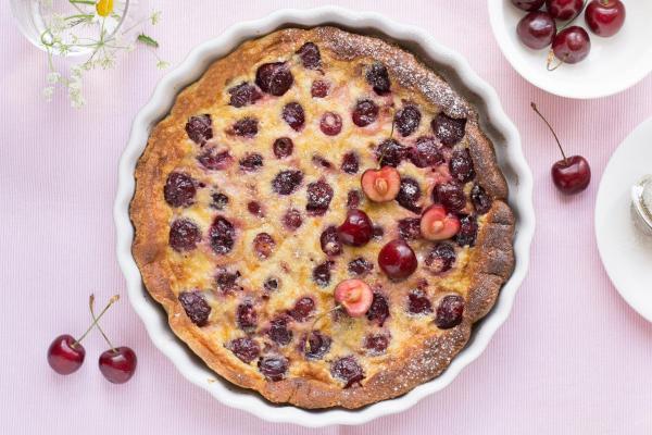 Sobremesas com cereja: as melhores receitas - Clafoutis de cereja
