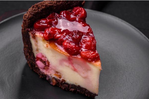 Sobremesas com cereja: as melhores receitas - Torta fria de cereja e queijo mascarpone