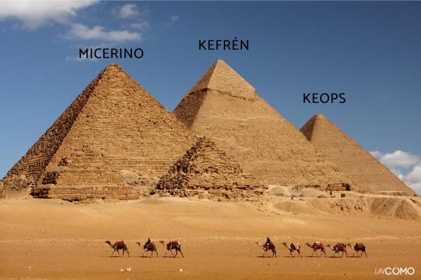 Curiosidades das pirâmides do Egito - As pirâmides do Egito têm um tamanho bem definido