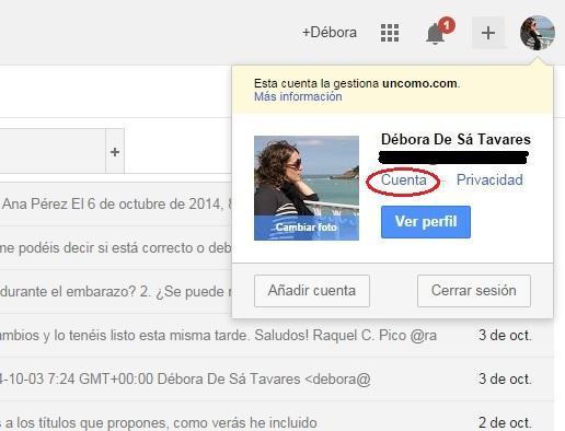 Como trocar a senha do Gmail - Passo 2