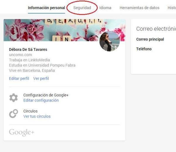 Como trocar a senha do Gmail - Passo 3