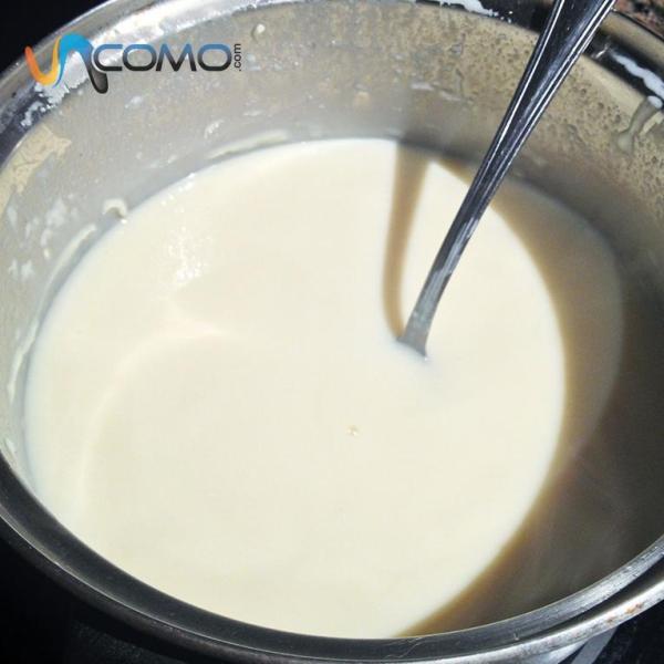 Como fazer fondant de chocolate branco - Passo 2