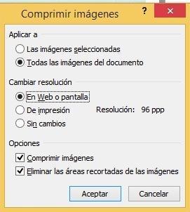 Como reduzir o tamanho de imagens no Word - Passo 3