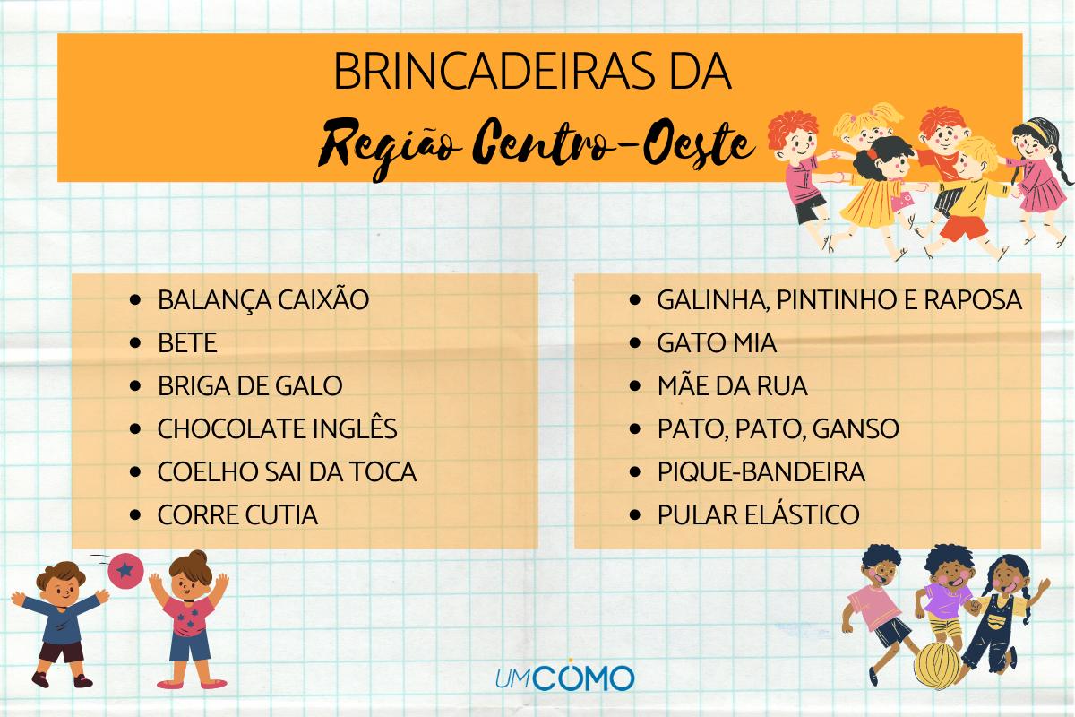 Brincadeiras da Região Centro-Oeste