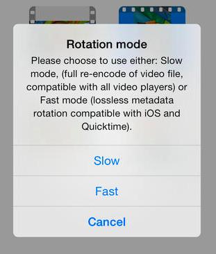 Como girar um vídeo no iPhone - Passo 7