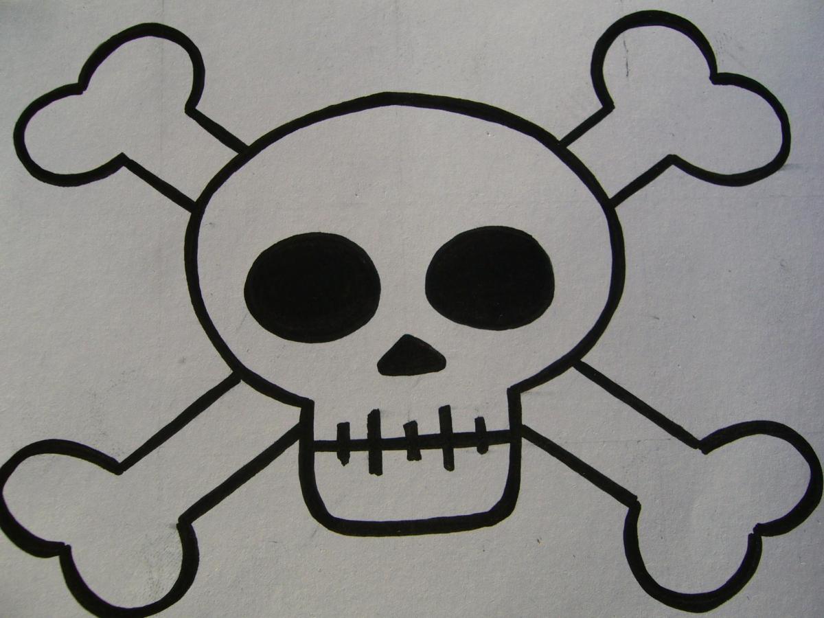 Como desenhar uma caveira