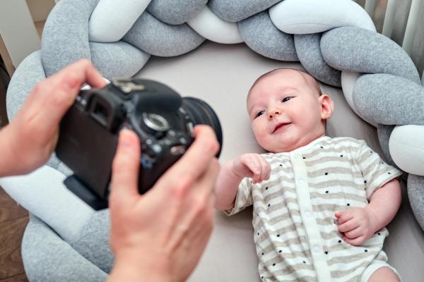 Sugestão de presente para chá de bebê: ideias criativas - Sessão de fotos