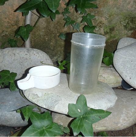 Como encher um bebedouro de pássaros - Passo 1