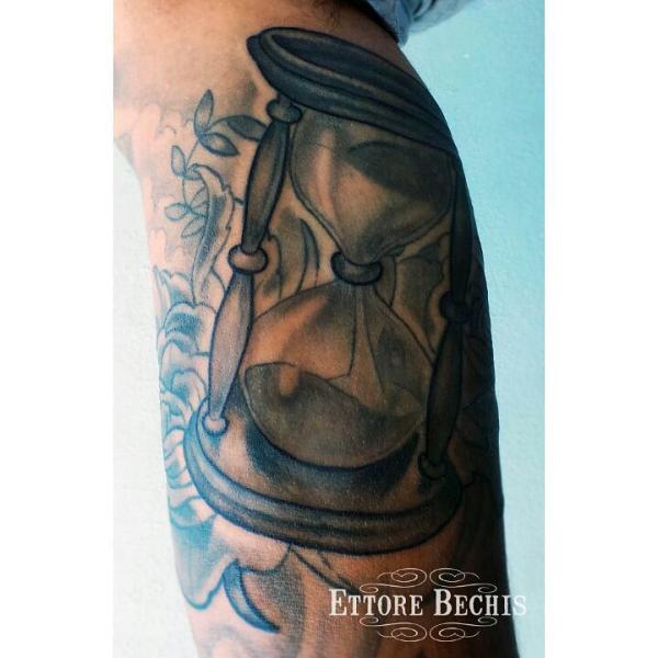 Qual o significado da tatuagem de ampulheta - Passo 2