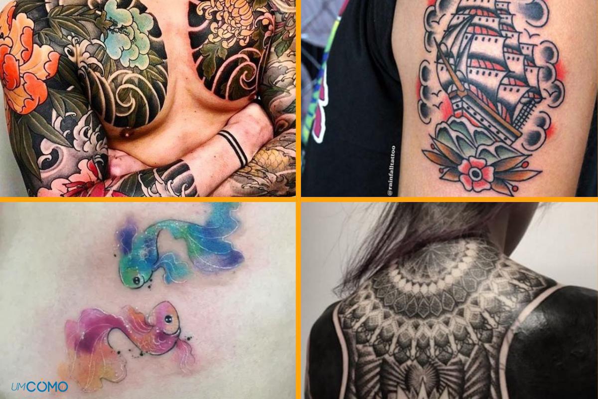 Estilos de tatuagens