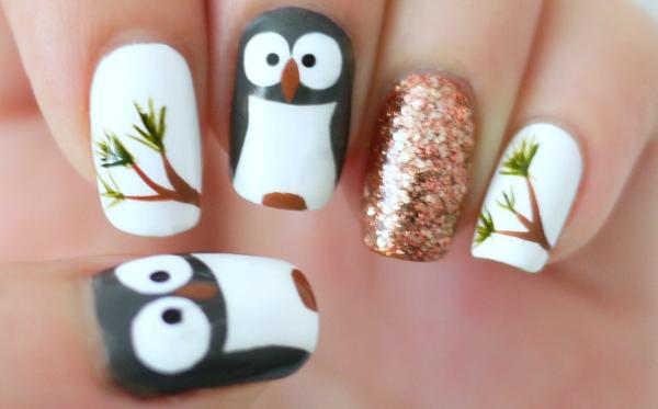 Como fazer unhas com glitter - Fazer unhas com glitter no dedo anelar