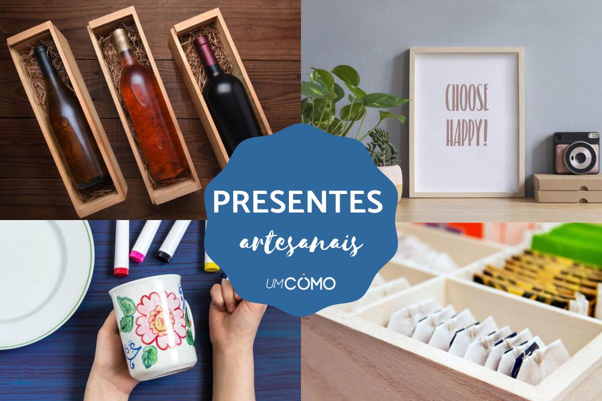 Presentes artesanais para amigo secreto