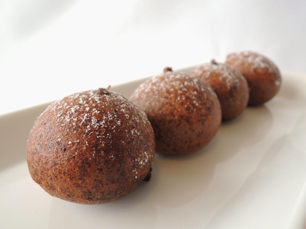 Como fazer sonhos de chocolate