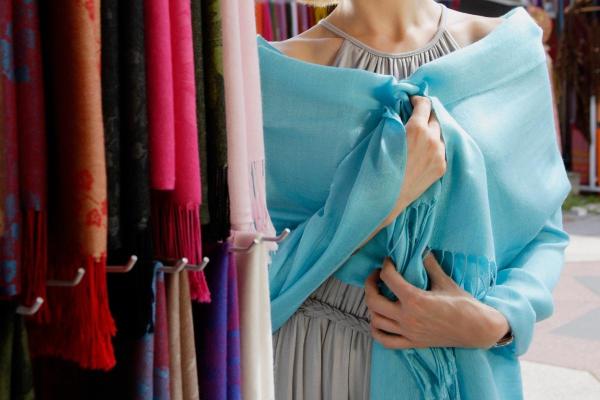 O que é pashmina? - Como usar uma pashmina?