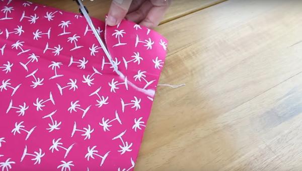 Como fazer blusa ombro a ombro - Passo 4