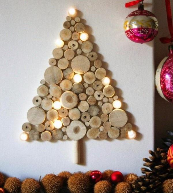 Árvores de Natal com rolhas de cortiça - Decoração prática e original