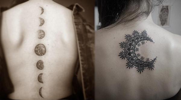 Qual é o significado das tatuagens de Lua