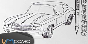 Como desenhar um carro passo a passo